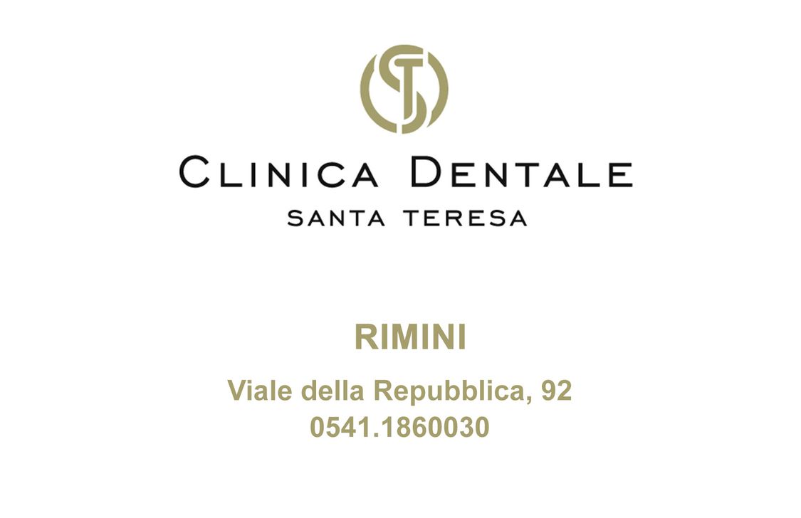 Clinica Dentale Santa Teresa Rimini - Locandina
