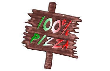 100% Pizza - Logo