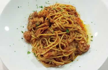 il giardino segreto - spaghetti canocchie