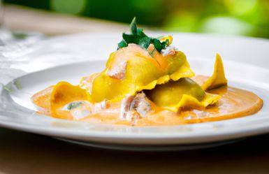 The Art Restaurant - Ravioli The Art Restaurant - Ravioli
